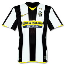 Foto de la camiseta de fútbol de Juventus local 2008-2009 oficial