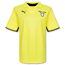 Foto de la camiseta de fútbol de Lazio visitante 2008-2009 oficial