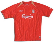 Liverpool Camiseta 2006 2005-2006 local 