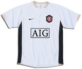 Manchester United Camiseta 2007 2006-2007 visitante 