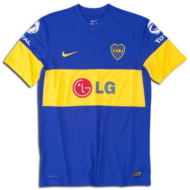 Camiseta de Boca Juniors local azul y amarillo de 2011-2012