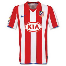 Foto de la camiseta de fútbol oficial de Atlético Madrid local 2008-2009