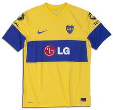 Foto de la camiseta de fútbol de Boca Juniors visitante 2011-2012 oficial