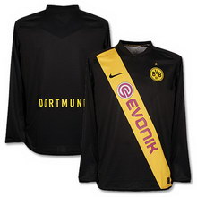 Foto de la camiseta de fútbol de Borussia Dortmund visitante 2008-2009 oficial