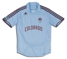 Foto de la camiseta de fútbol de Colorado Rapids visitante 2008 oficial