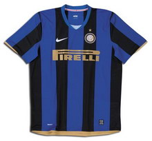 Foto de la camiseta de fútbol de Inter local 2008-2009 oficial