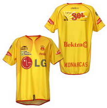 Foto de la camiseta de fútbol de Monarcas Morelia local 2007-2008 oficial