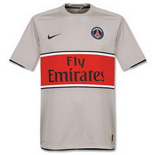 Foto de la camiseta de fútbol de PSG visitante 2008-2009 oficial