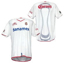 Foto de la camiseta de fútbol de Toluca visitante 2007-2008 oficial