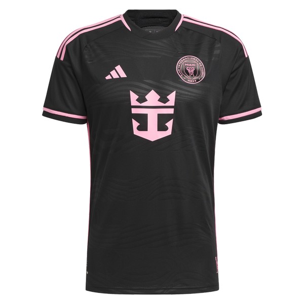 Camiseta de Inter de Miami visitante negro y rosa de 2024