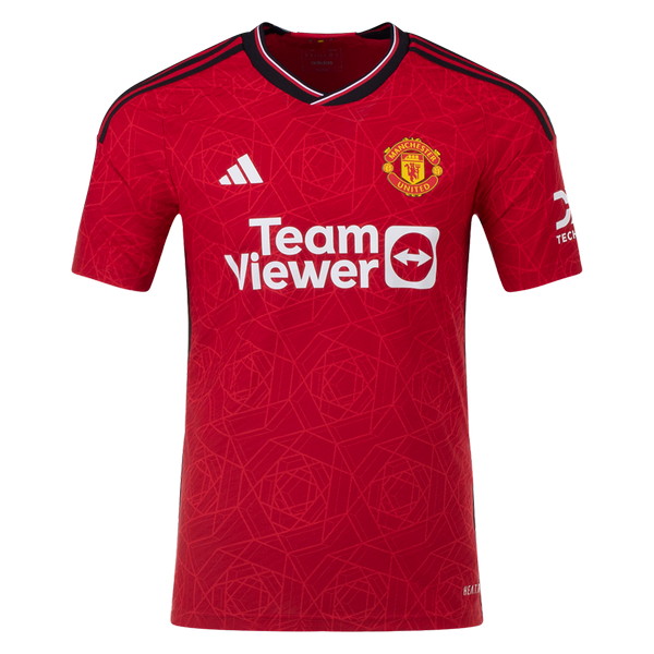 Camiseta de Manchester United local rojo y negro de 2023-2024