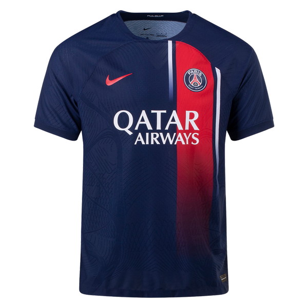 Camiseta de PSG local azul, rojo y blanco de 2023-2024