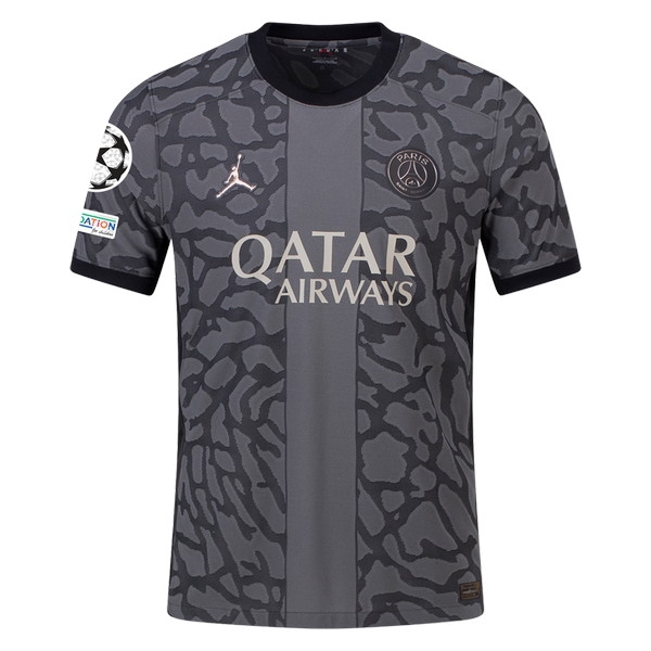 Camiseta de PSG tercera gris de 2023-2024