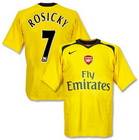 Arsenal Camiseta 2007 2006-2007 visitante 