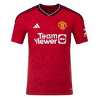 Foto de la camiseta de fútbol de Manchester United local 2023-2024 oficial