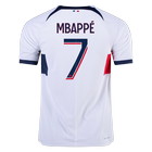 PSG Camiseta 2024 2023-2024 visitante, vista espalda 