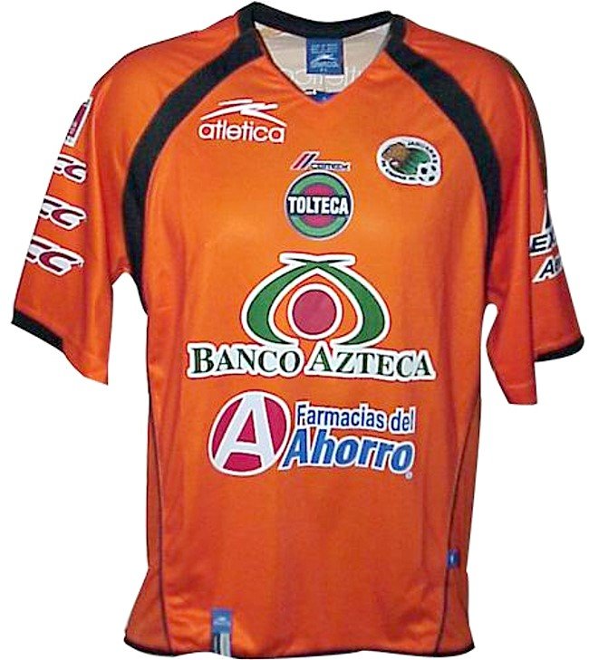 Camisetas de Jaguares Foto de la camiseta 20042005 local.