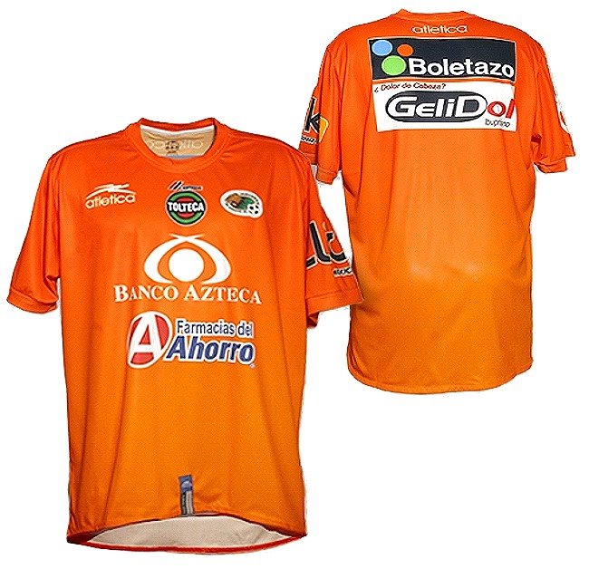 Camisetas de Jaguares Foto de la camiseta 20052006 local.