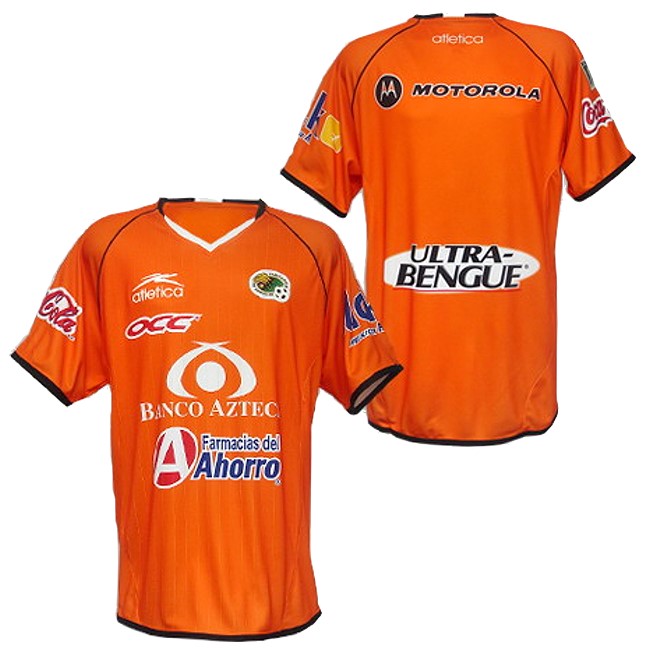Camisetas de Jaguares Foto de la camiseta 20072008 local.