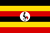 Uganda Bandera