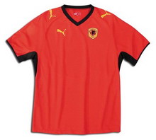 Foto de la camiseta de fútbol oficial de Angola