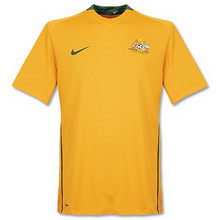 Foto de la camiseta de fútbol oficial de Australia