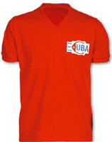 Foto de la camiseta de fútbol oficial de Cuba